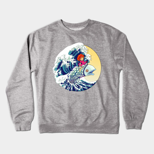 Ponyo Hokusai